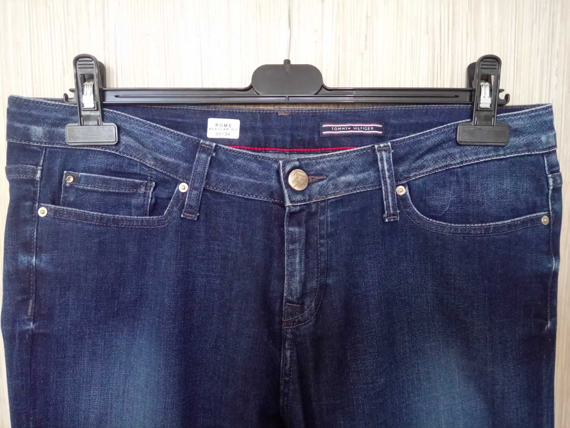 Spodnie jeans (Tommy Hilfiger) w rozmiarze 32/34