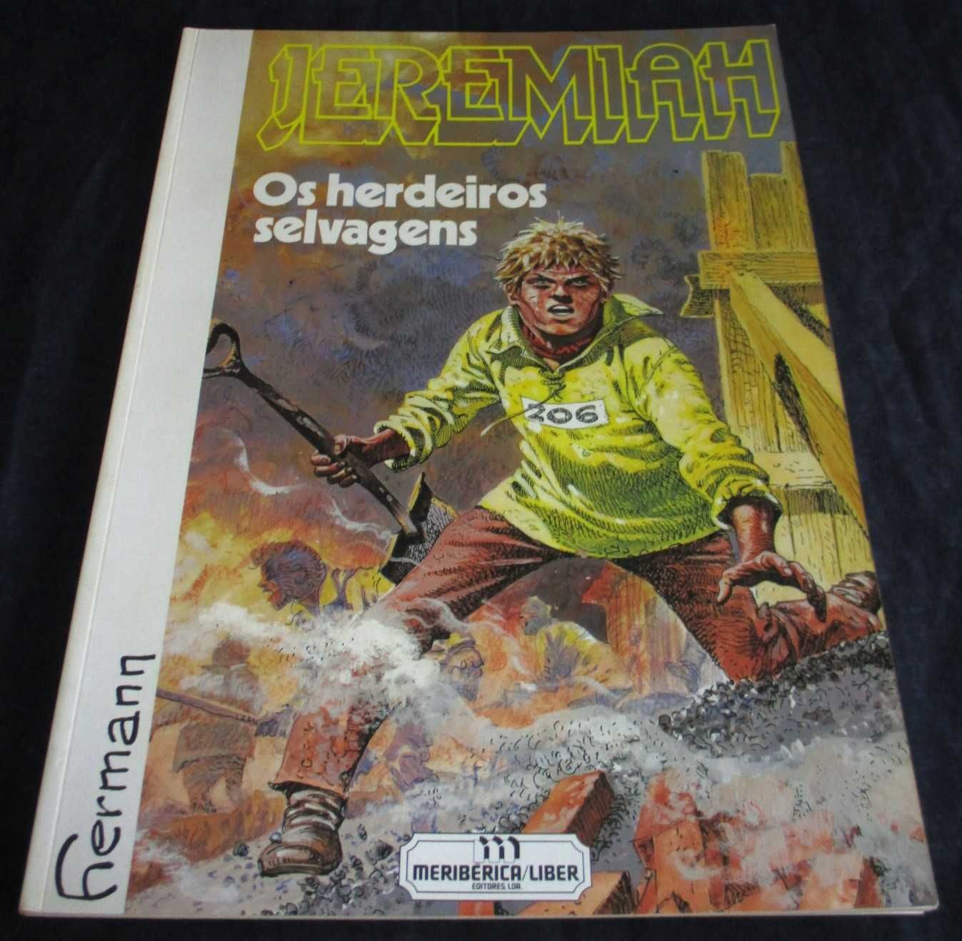 Livro BD Jeremiah Os Herdeiros Selvagens