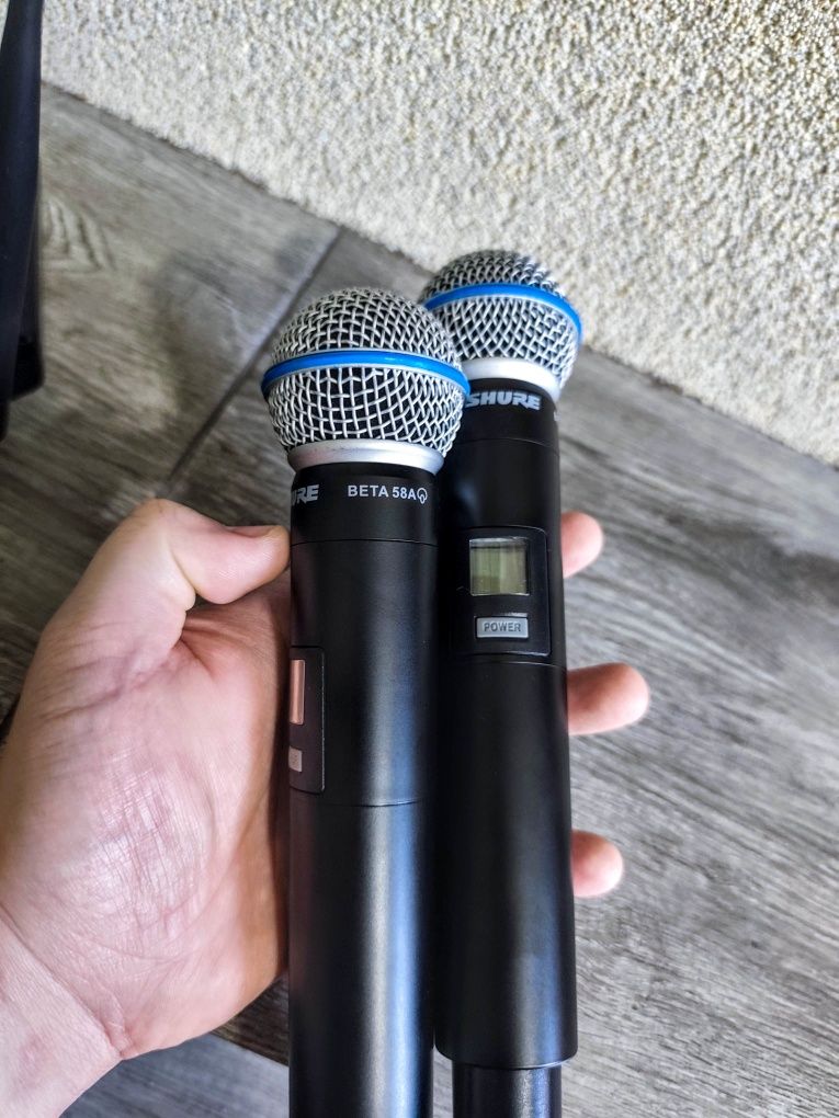 Zestaw mikrofonów bezprzewodowych SHURE GLXD24 dla DJa konferansjera