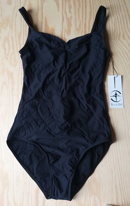 kostium jednoczęściowy gimnastyczny czarny M Wearmoi