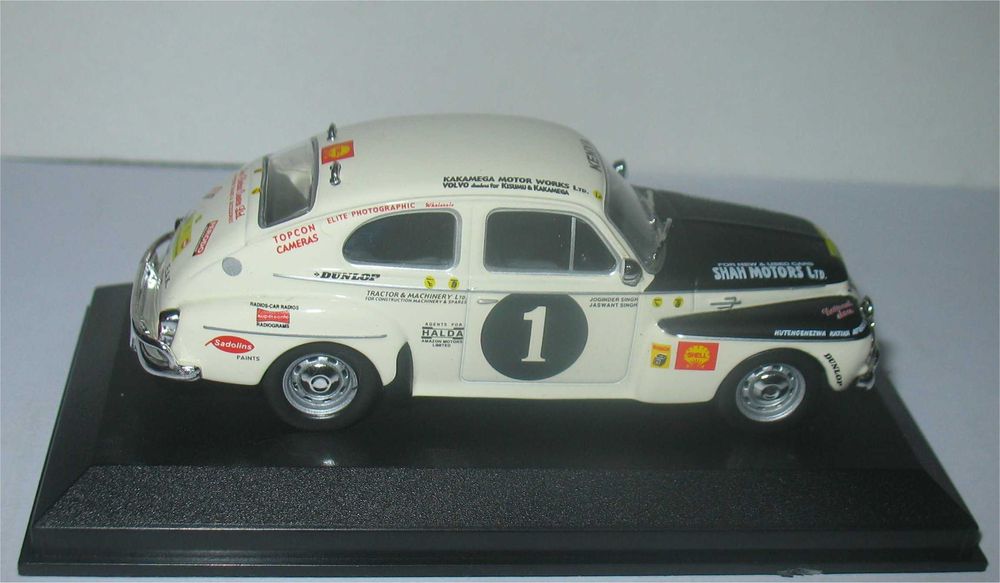 Volvo PV544 - Vencedor Rally East African Safari 1965 - Joginder Singh