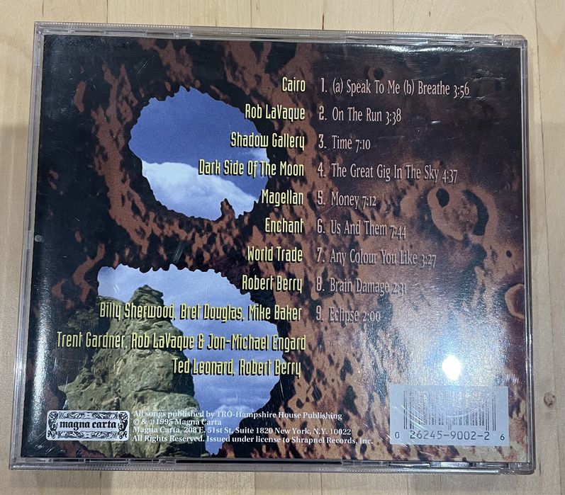 CD’s Dark side of the Moon