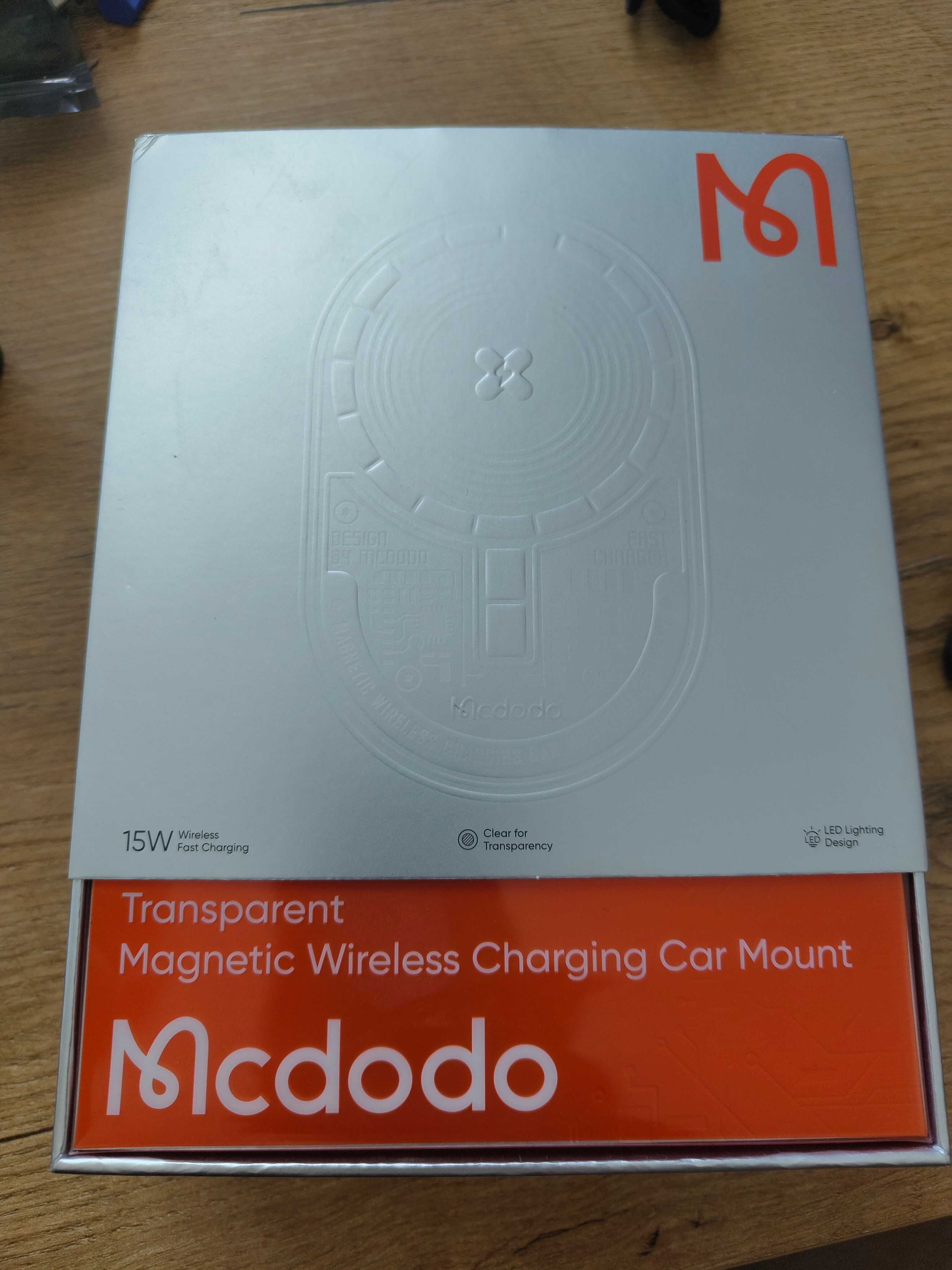 Ładowarka indukcyjna samochodowa Mcdodo do iPhone