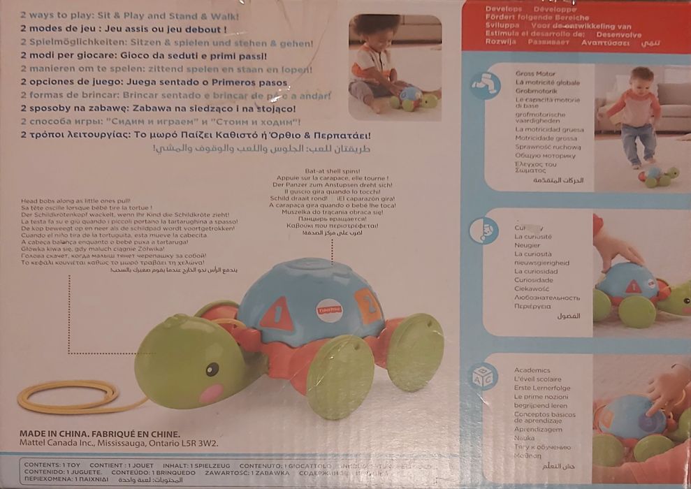 Żółw edukacyjny dla malucha FisherPrice