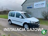 Volkswagen Caddy 2.0 MPI 109 KM instalacja LPG 5 osobowy