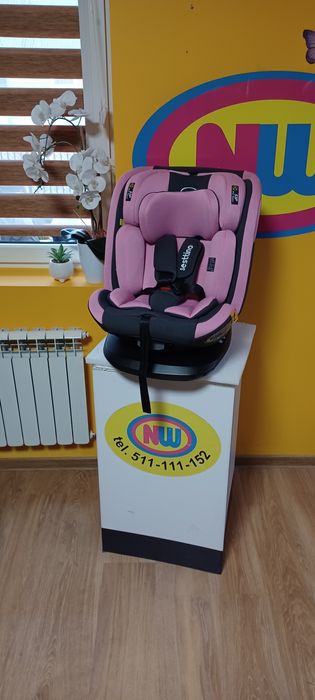 Nowy obrotowy fotelik ISOFIX do 150 cm