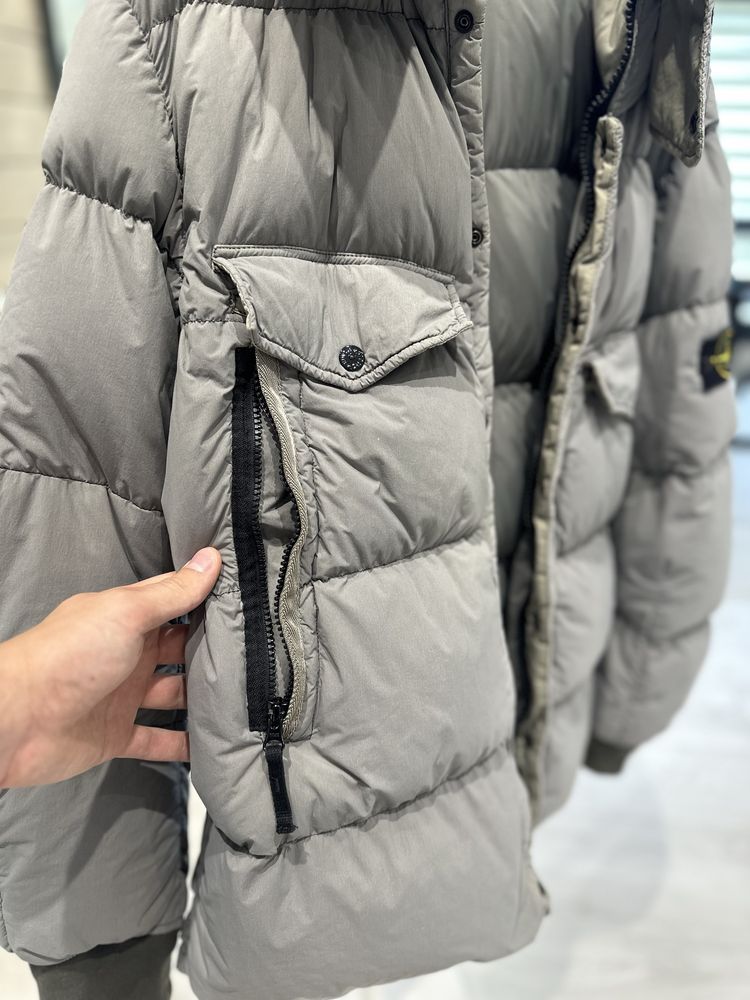 Пуховик Stone island Garment Dyed