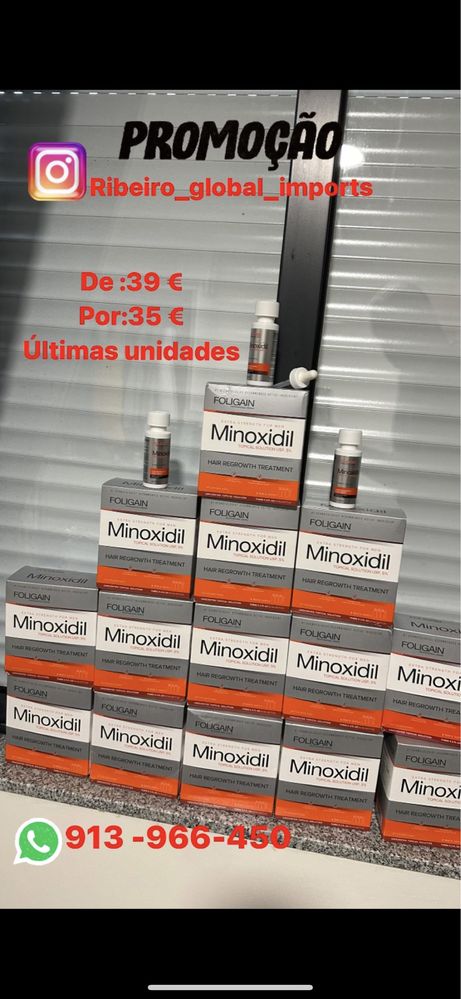 Minoxidil extra forte original Foligain 35€ com 3