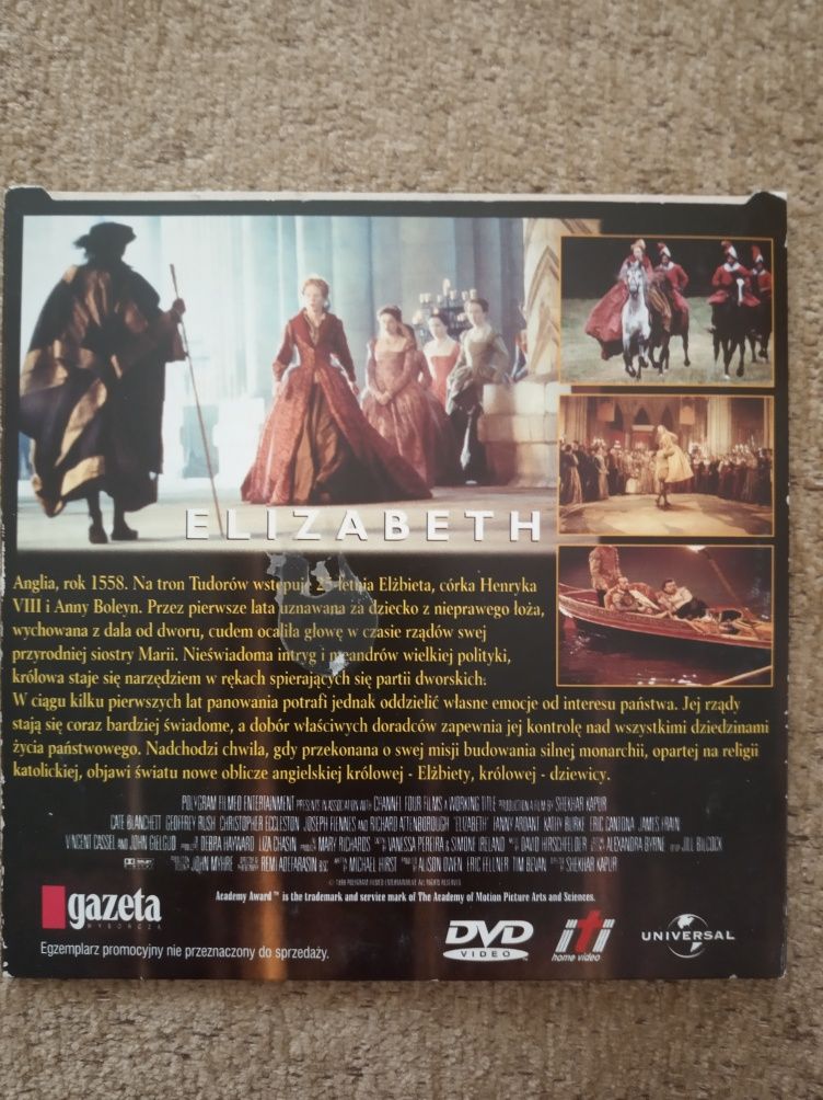 Płyta DVD film Elizabeth
