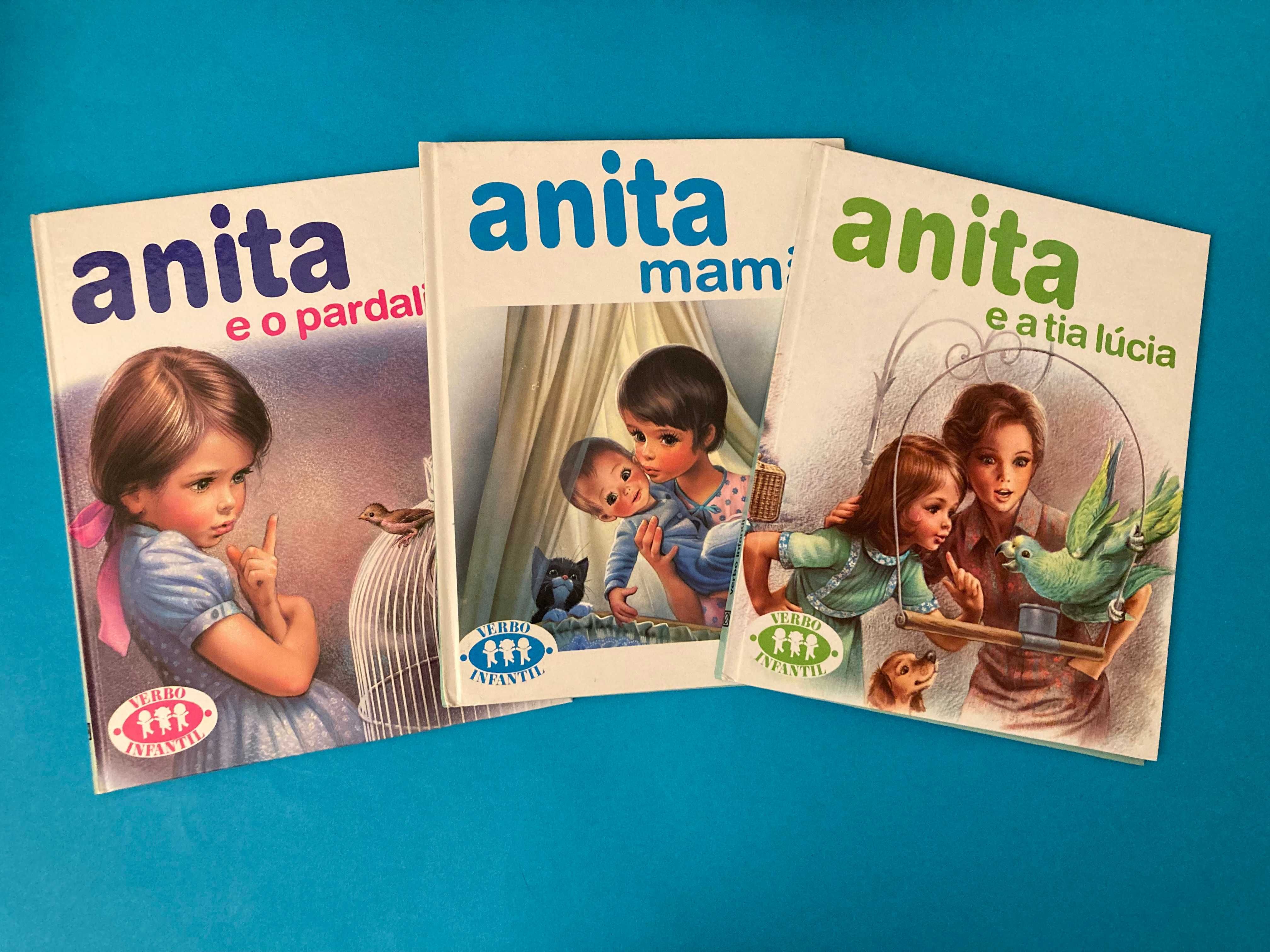 Livros da Colecção Anita da Verbo Infantil dos Antigos