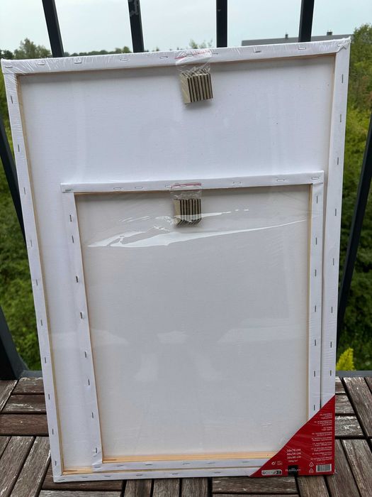 Podobrazie nowe 50x70cm oraz 50x40cm 2 szt.