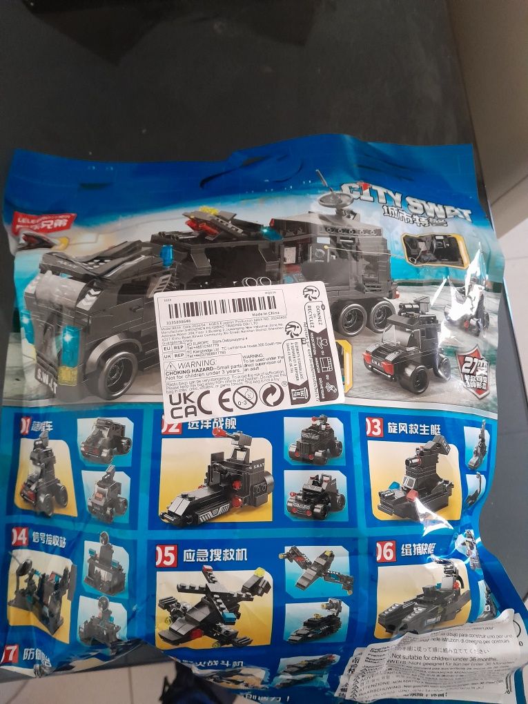 Lego swat set- nunca usado