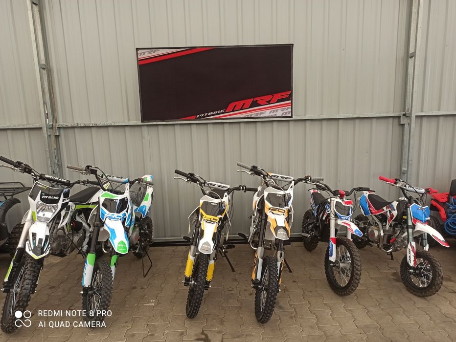 NOWE MRF cross 140 RC lub 120 i 80 elektryczne pitgang KAYO