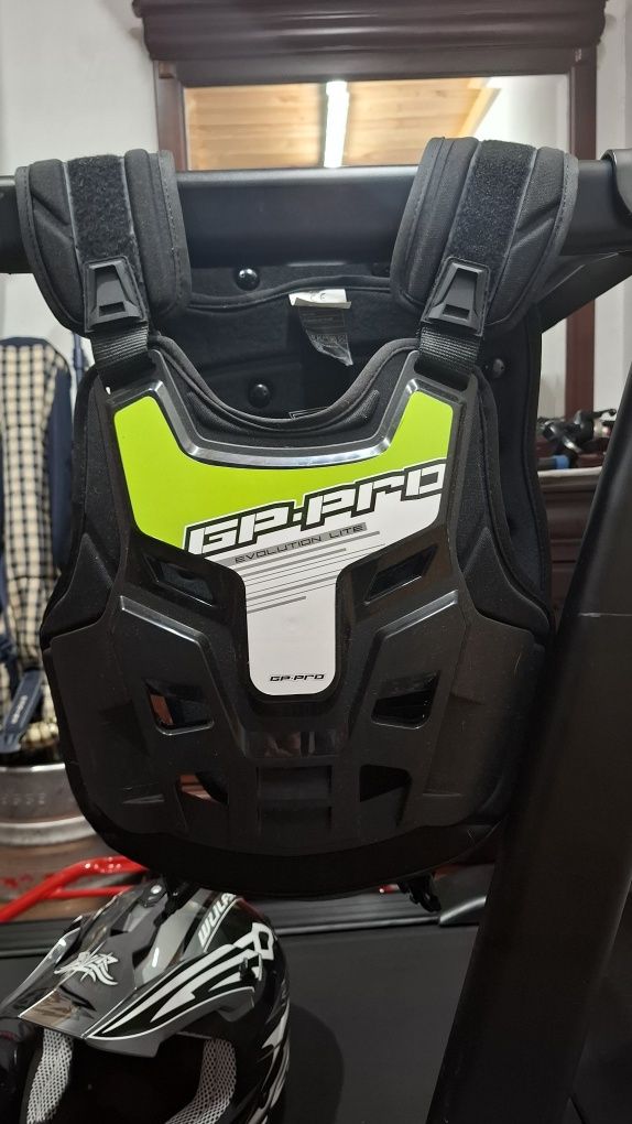 Equipamento completo de proteção para enduro/motocross