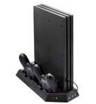konsola PS4 zestaw, pad, podstawa, gry