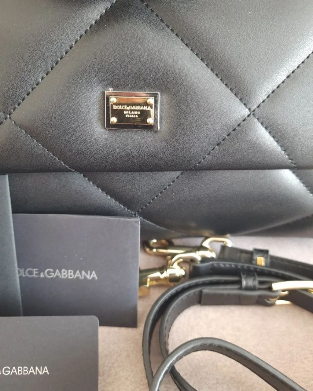 Кожаная сумка Dolce&Gabbana Sicily, сумка Дольче Габана