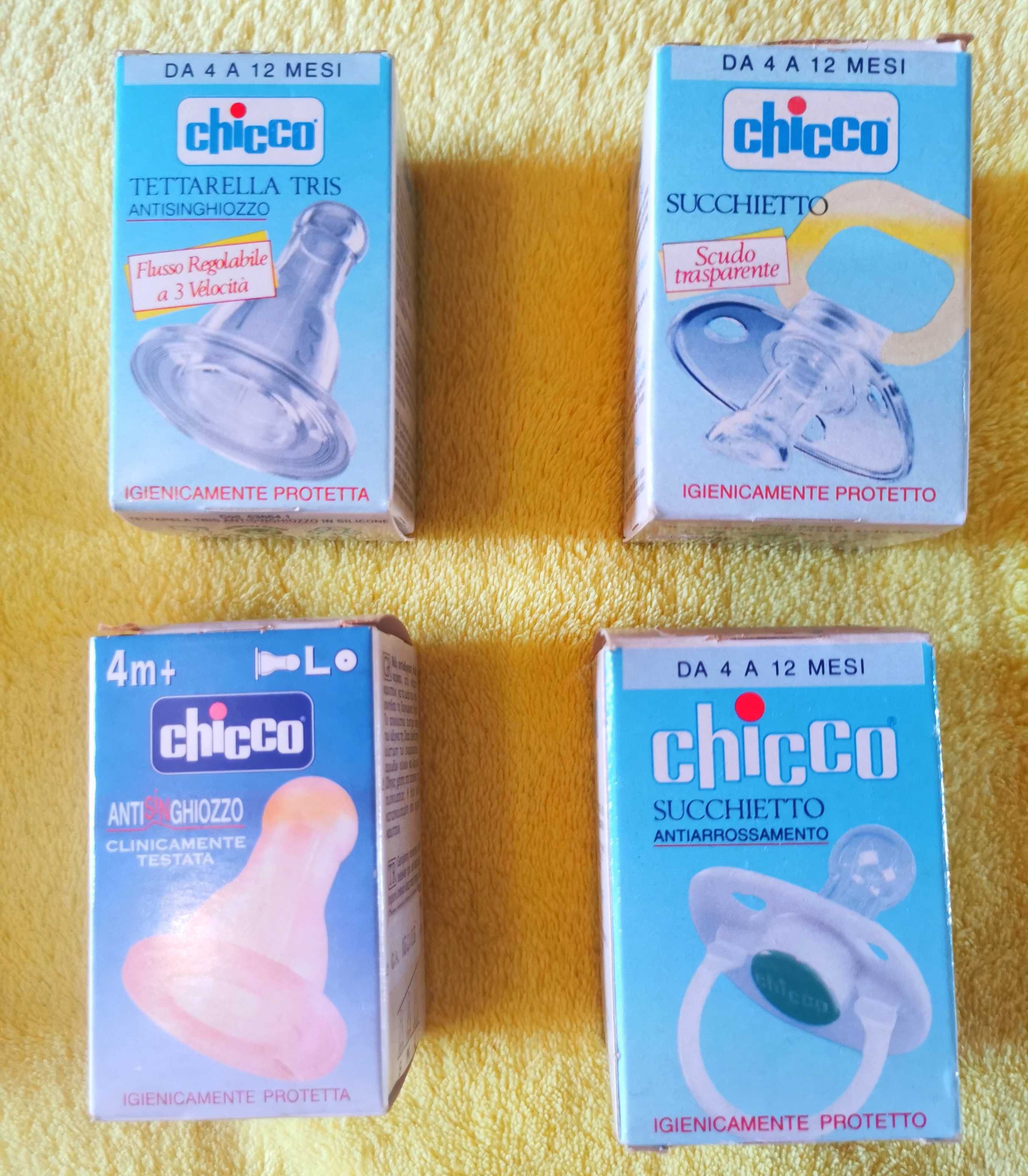 Соска на бутилочки  пустишка Чико Chicco от 4 до 12 месяцев