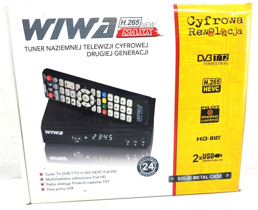 Tuner naziemny  WIWA DVBT2