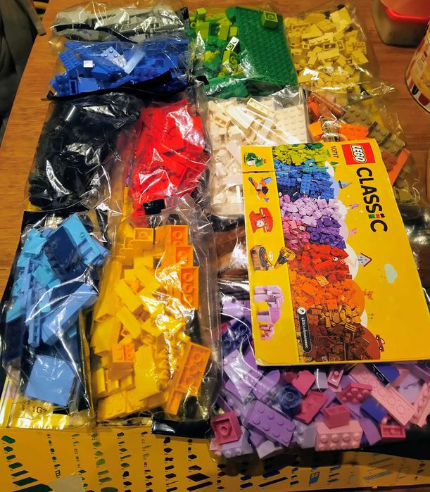 LEGO CLASSIC 10717, 1500 sztuk, 4-99