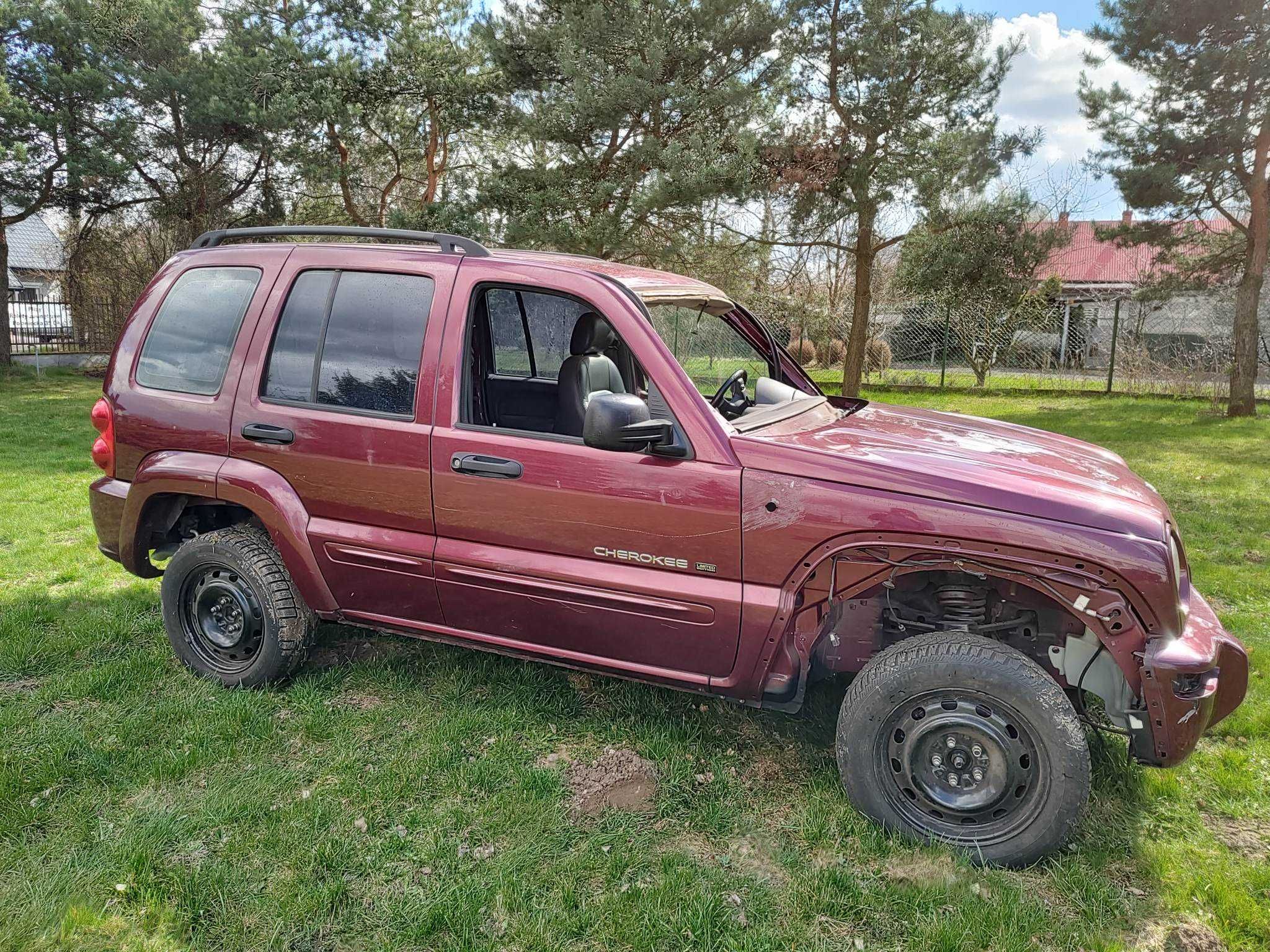 Jeep Cherokee 2,8 CRD - na CZĘŚCI