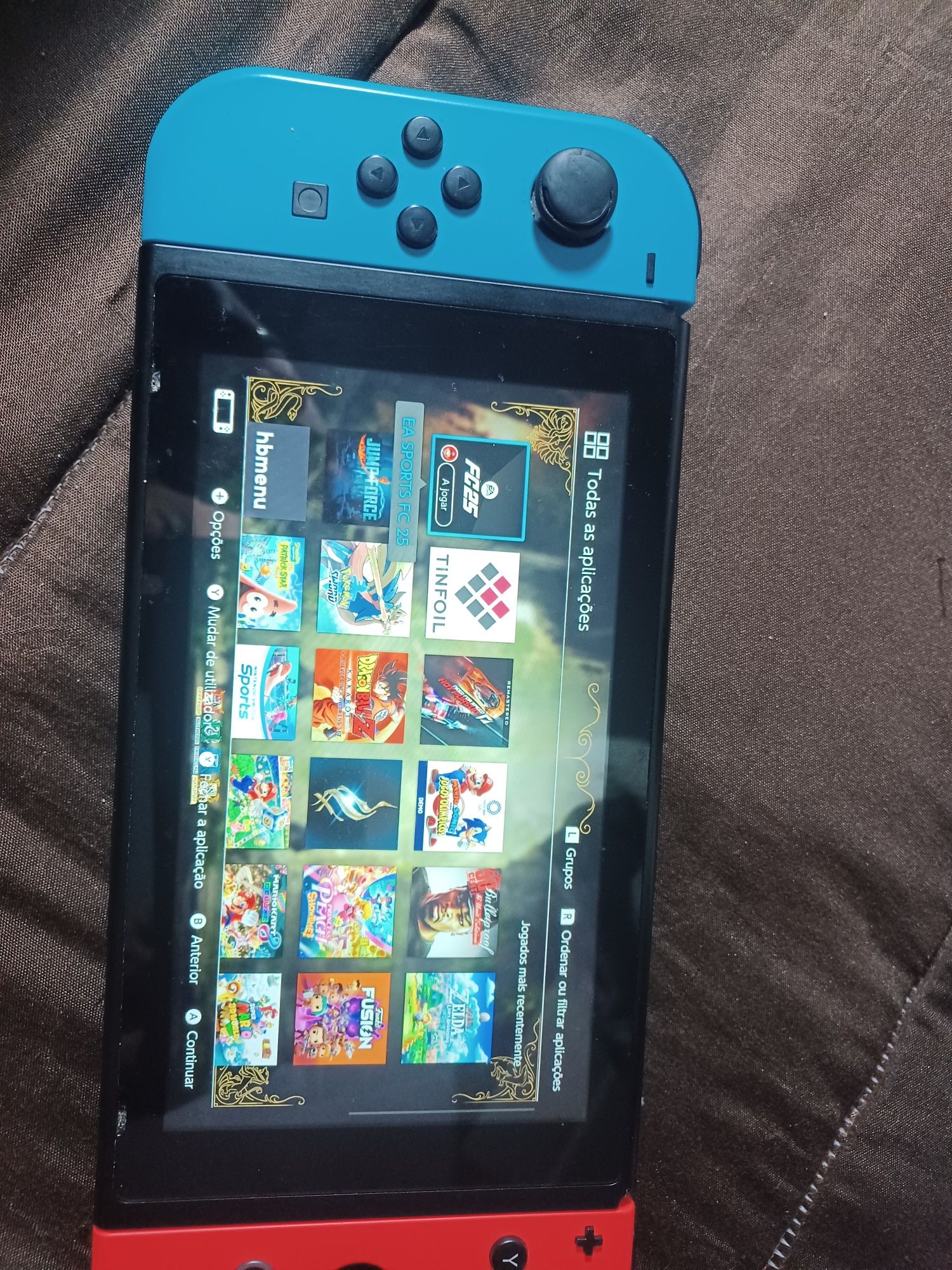 Switch desbloqueada troco por vr ps4