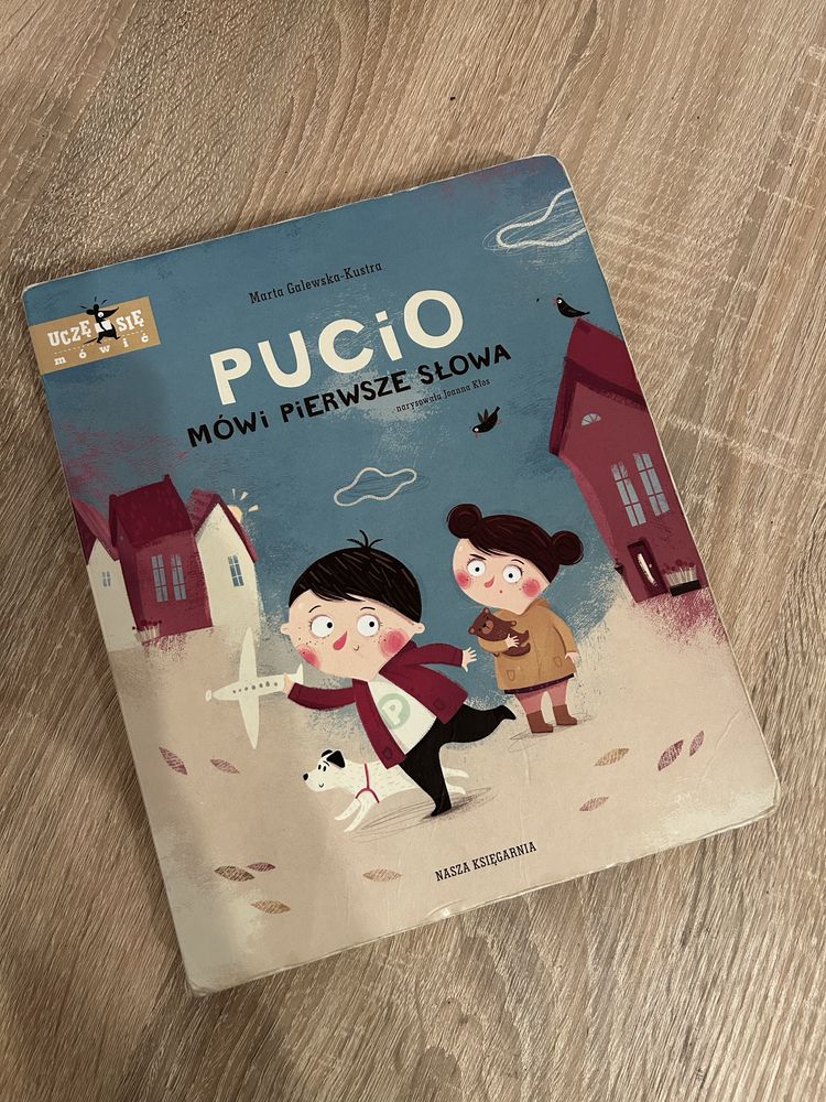 Pucio mówi pierwsze słowa – książka dla dzieci, stan dobry