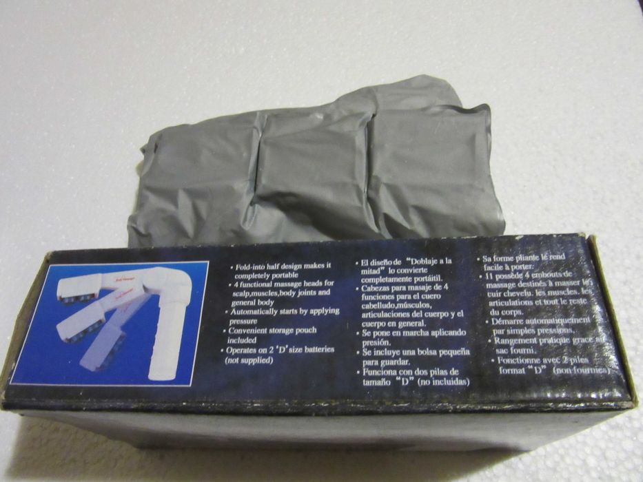 вибромассажер Body Massger со сменными насадками