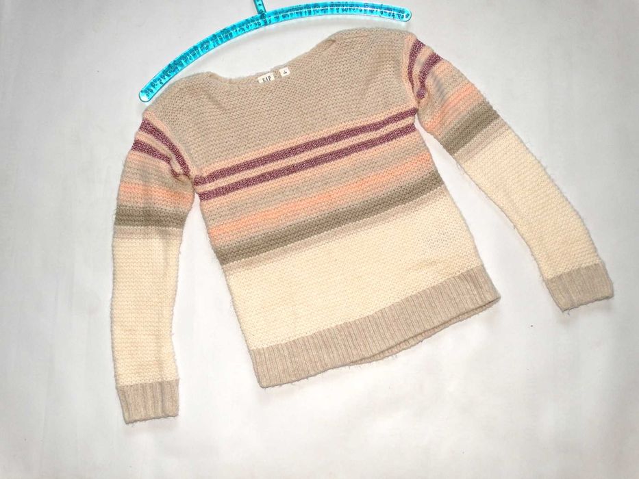 _GAP_Piękny sweter ciepły do szkoły_R.134/140_