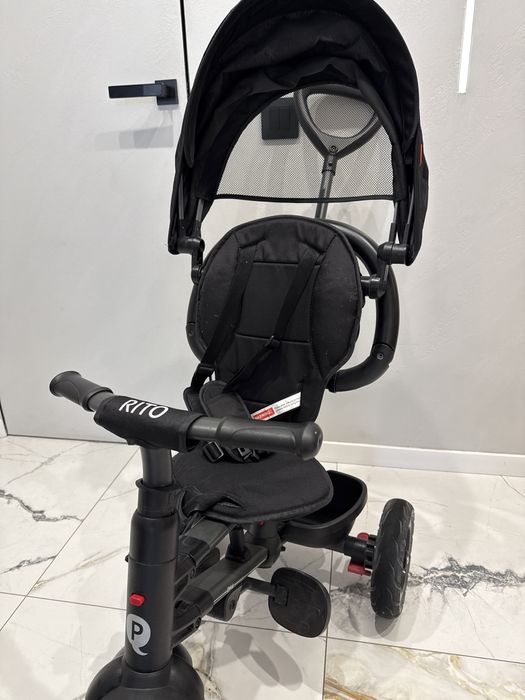 Трехколесный велосипед Qplay Rito Rubber Black