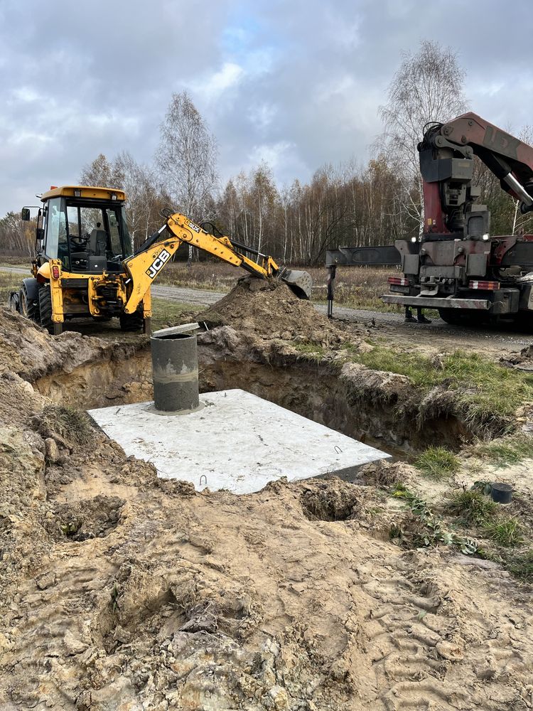 Szambo betonowe, zbiornik betonowy, zbiornik na szambo KOMPLEKSOWO
