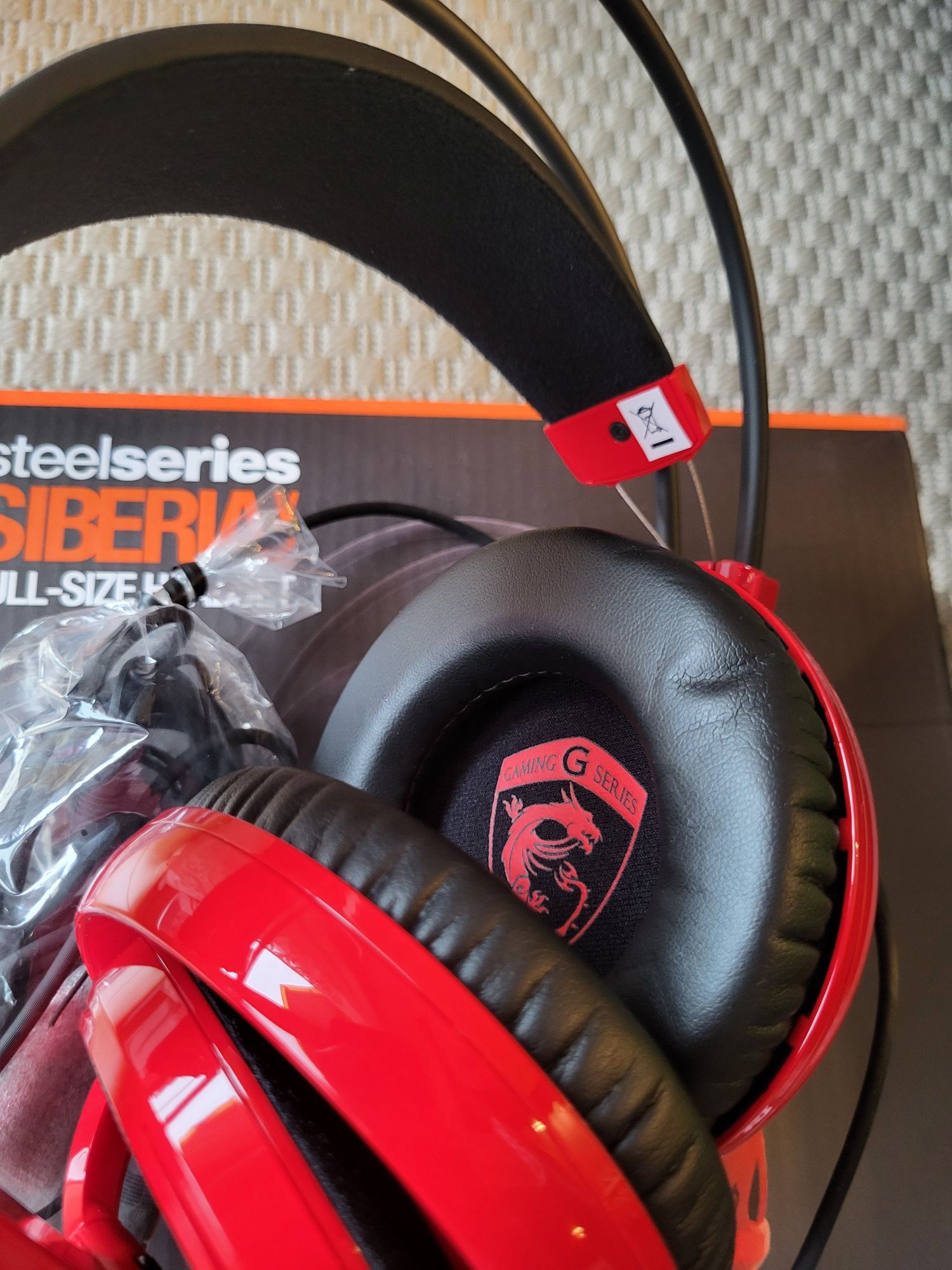 MSI SteelSeries Siberia V2 słuchawki