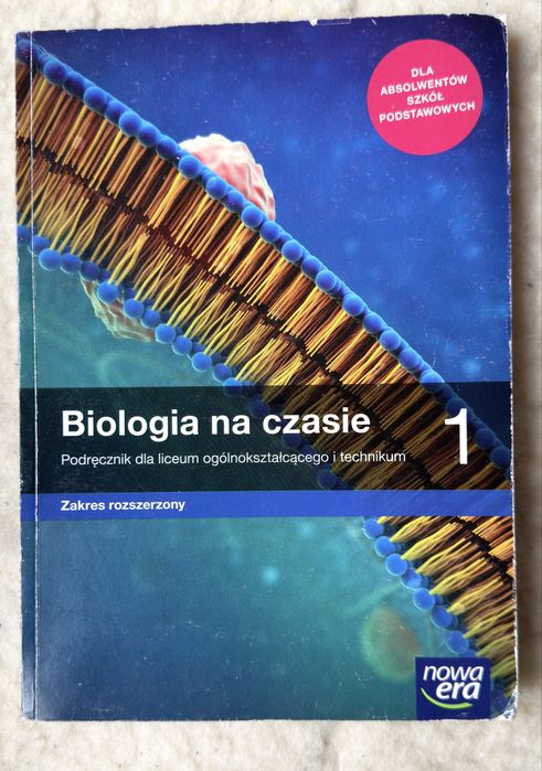 Biologia na czasie 1 zakres rozszerzony
