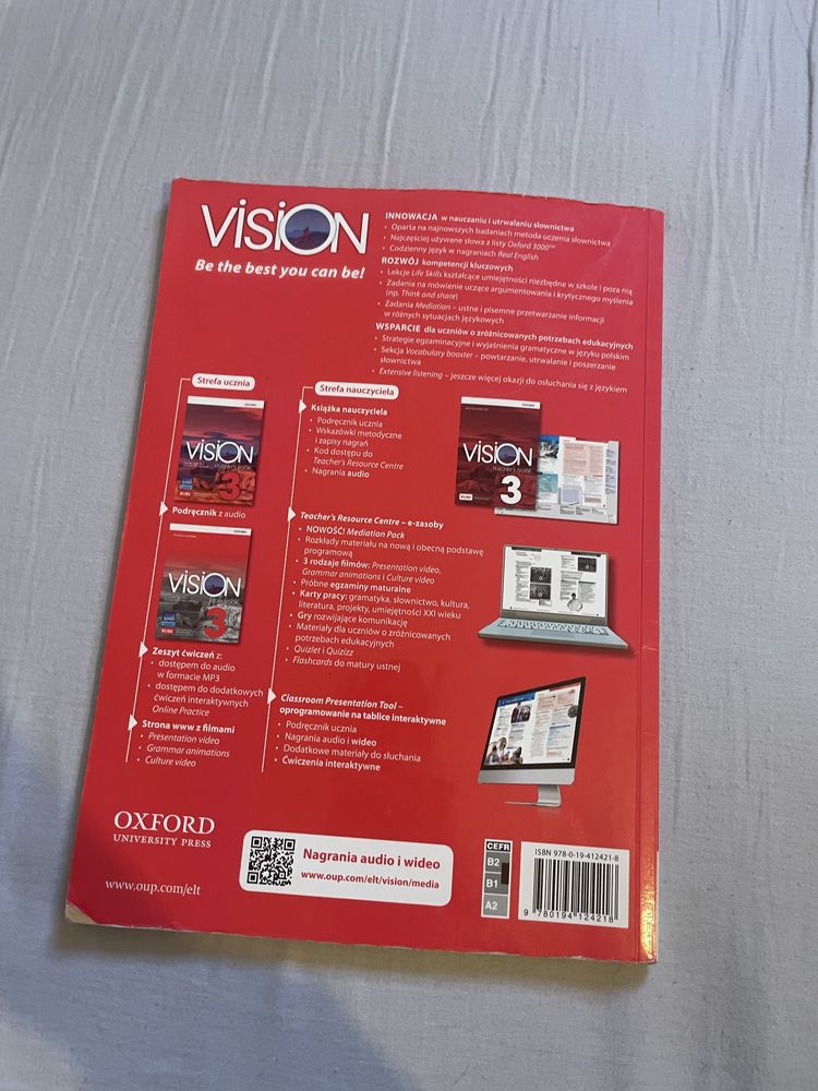 Workbook Vision 3 cwiczenia do angielskiego