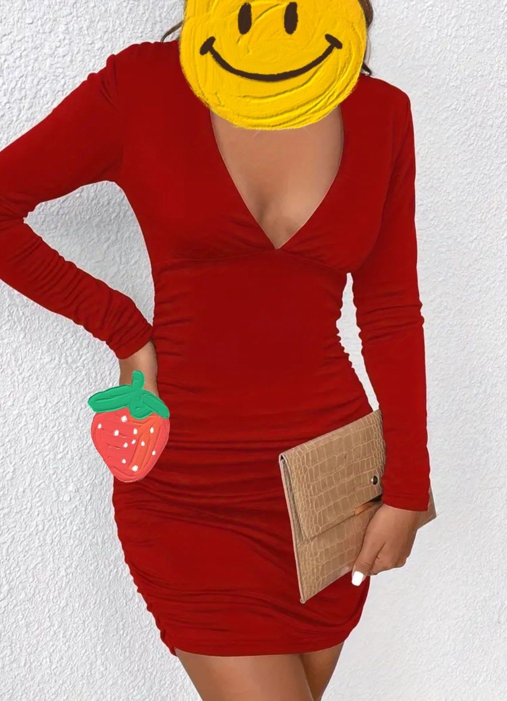 Czerwona sukienka