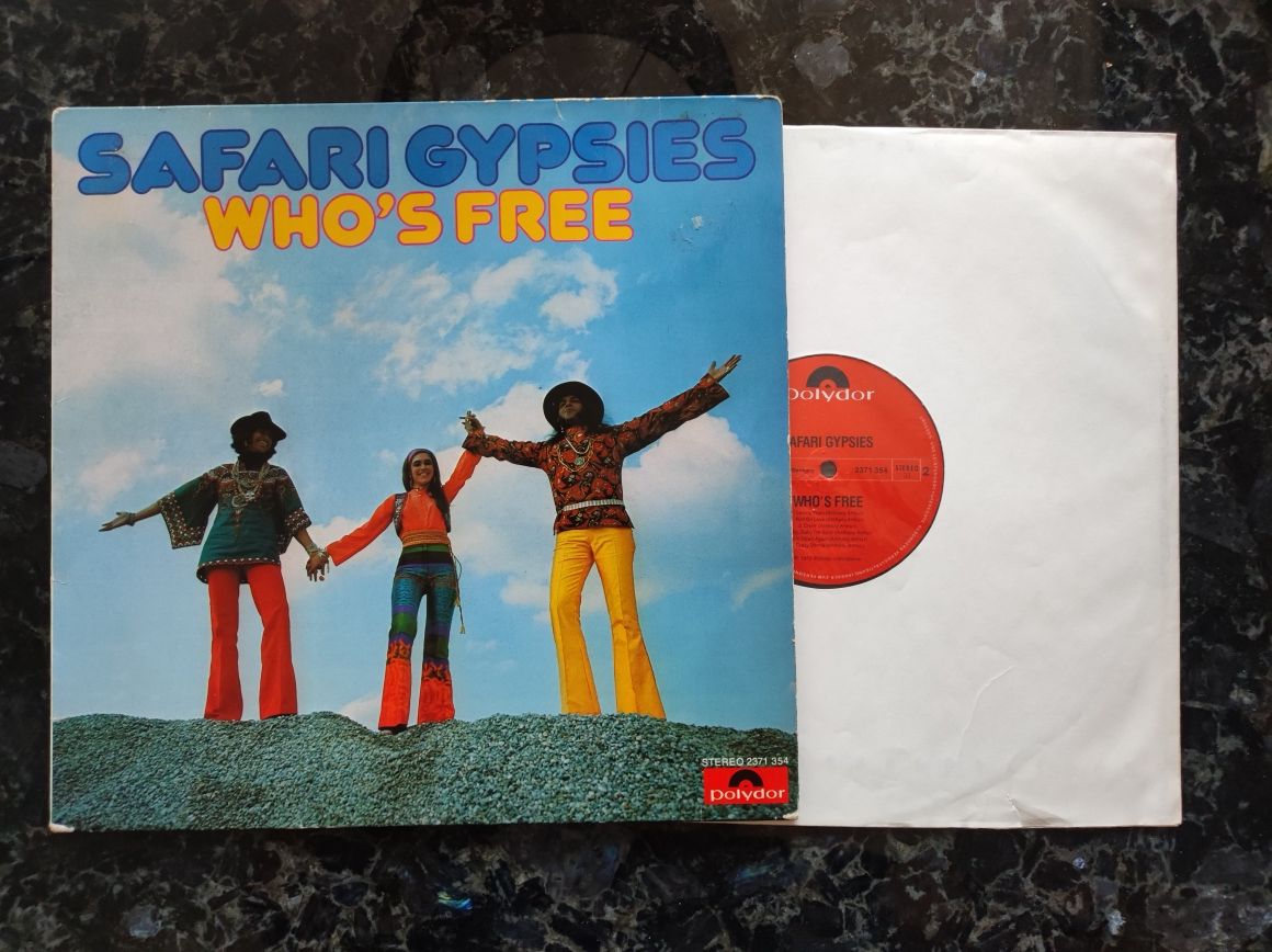 Safari Gypsies - Who's Free 1st press LP Funk Soul Winyl