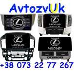 Магнитола LEXUS RX300 RX330 RX350 RX400H Лексус GPS CarPlay Android 14