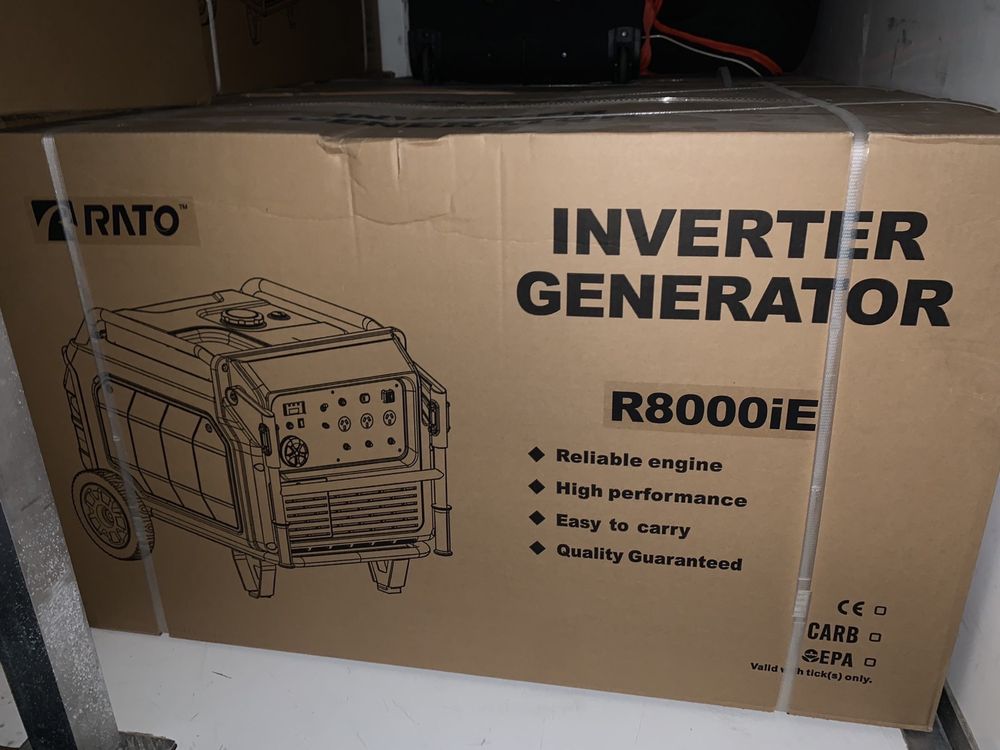Генератор RATO R8000IE 6.8-7.3квт(Інвертор)