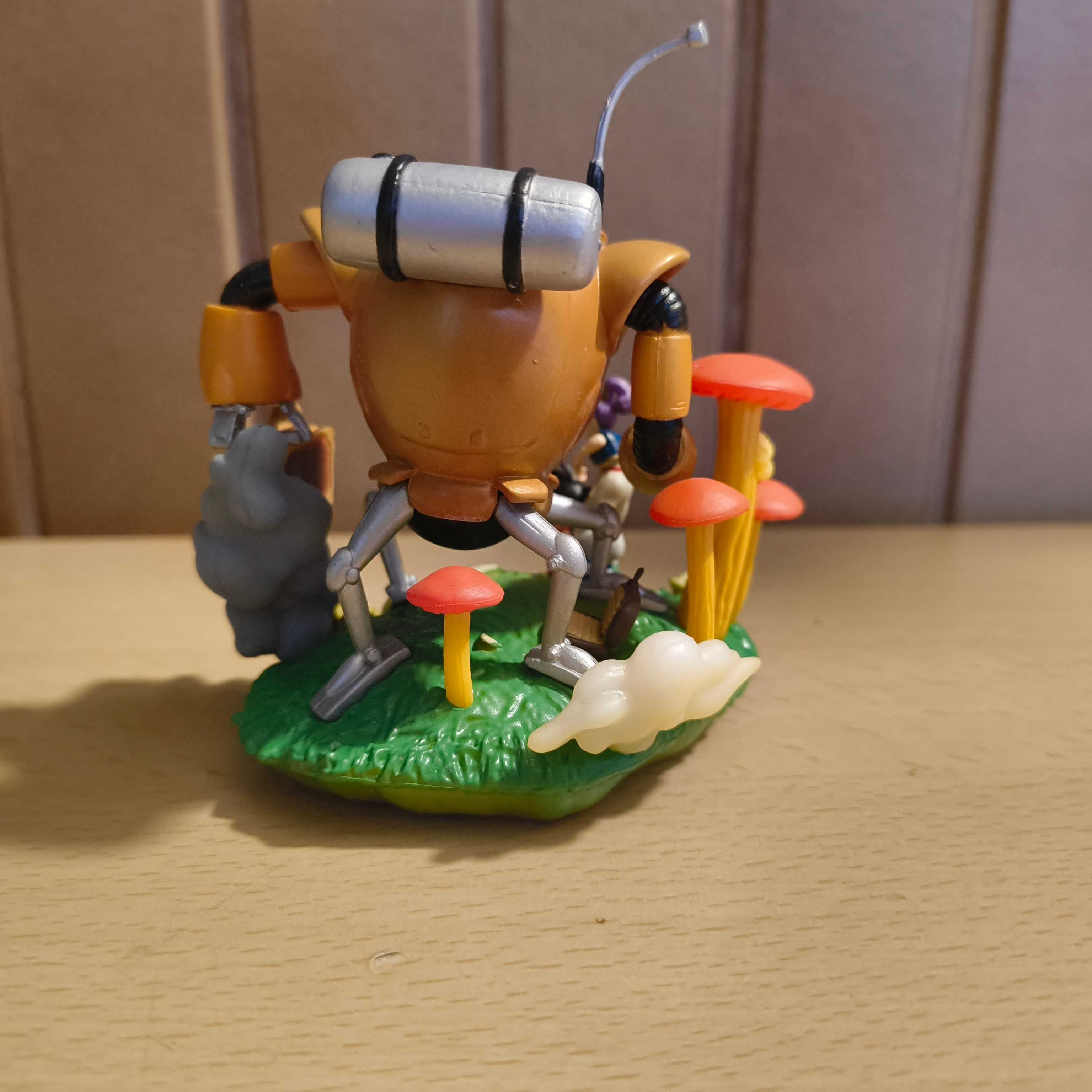 Figura Shu Robot Son Goku Bulma Oolong Dragon Ball
