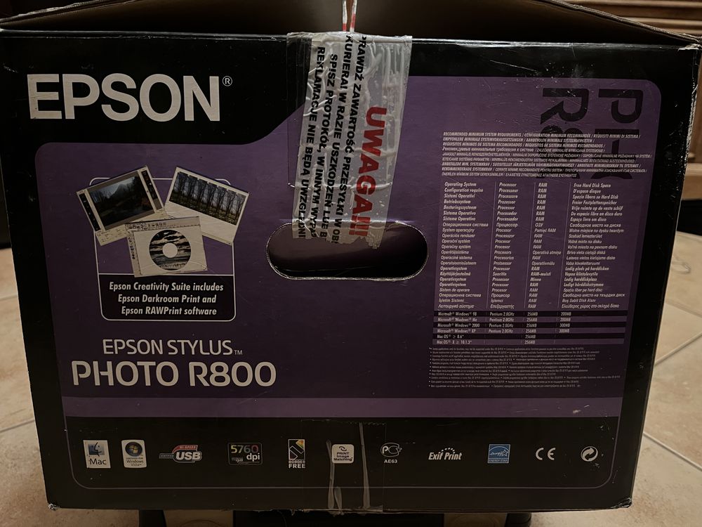 EPSON Stylus Photo R800 Nowa