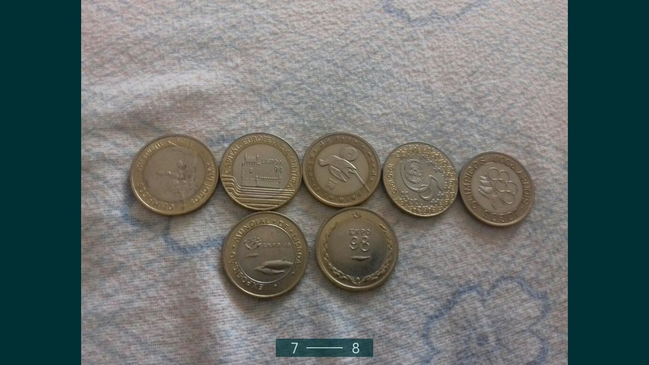 Moedas Escudo comemorativas