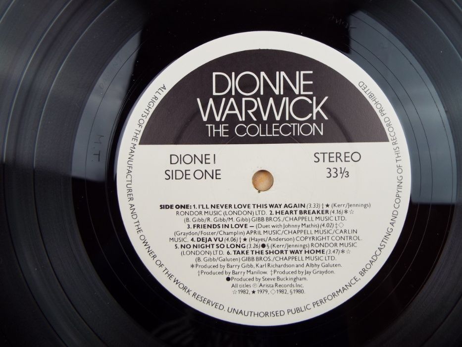 Dionne Warwick The Collection 2 LP