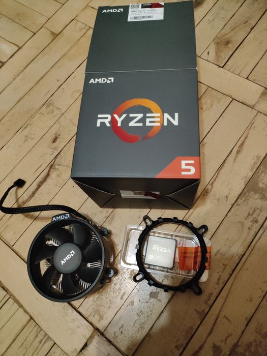 Процессор AMD ryzen 5 1400 з кулером!