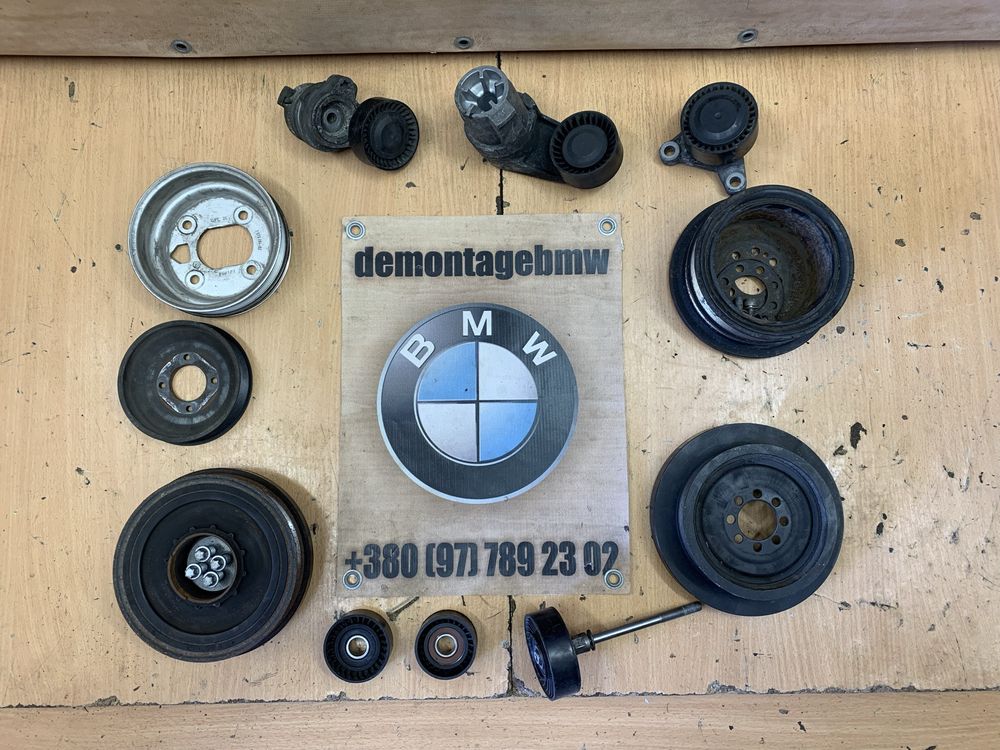 Шків BMW X5 E70 F10 F30 n20 n47 n55 ролік шкіф БМВ Х5 Е70 Ф10 Ф30