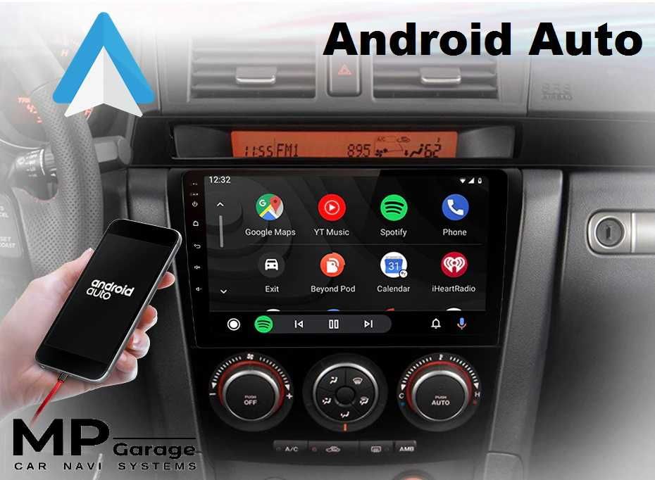 Mazda 3 I Radio Android Qled CarPlay/AndroidAuto 4G LTE Montaż!!!