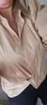 Blusa bege tam L marca Sfera