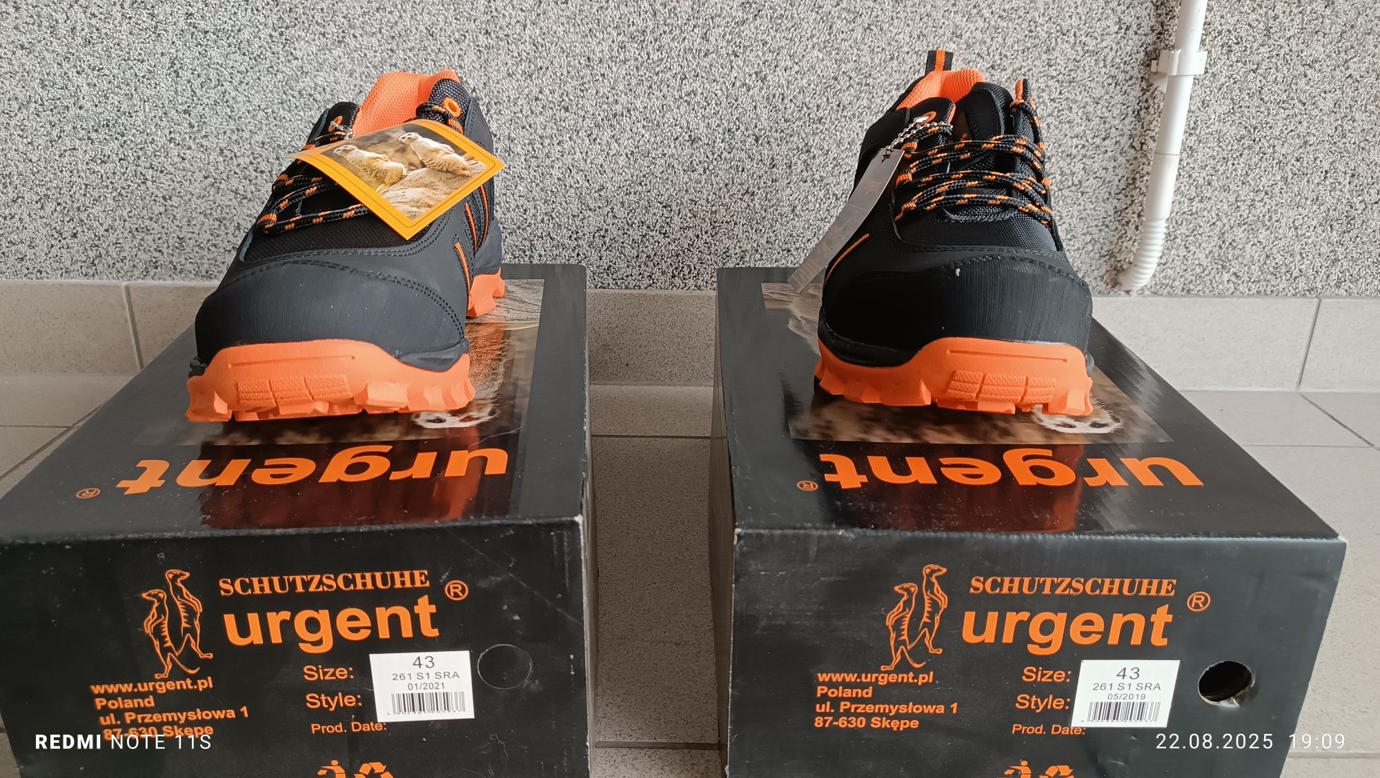 Buty robocze urgent r. 43