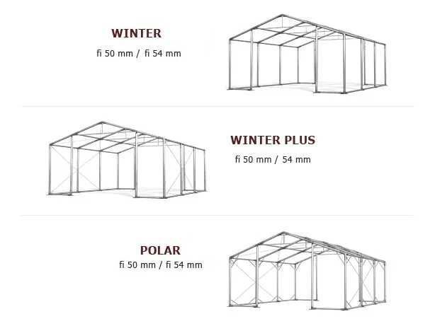 5x6x2m Namiot przemysłowy handlowy pełne boki Tanio sezonowy S PE DAS