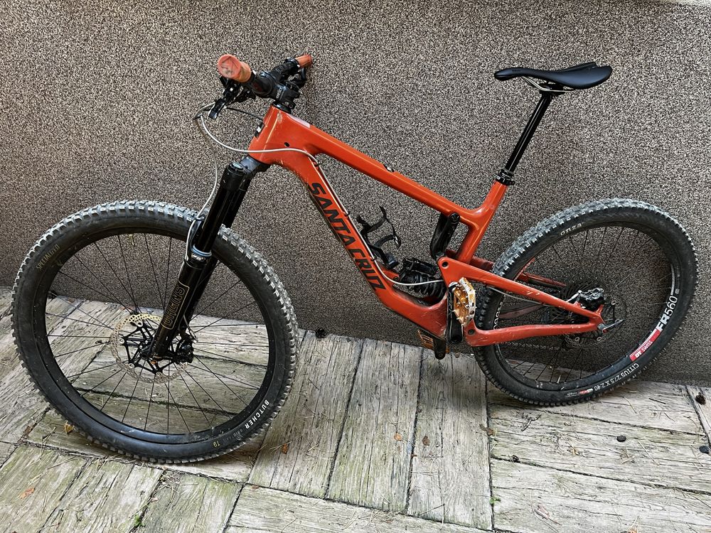 Rower MTB Enduro Santa Cruz MK4 mullet. Rozmiar L.