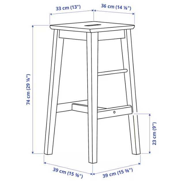 IKEA Banco Nilsolle - Preço fixo