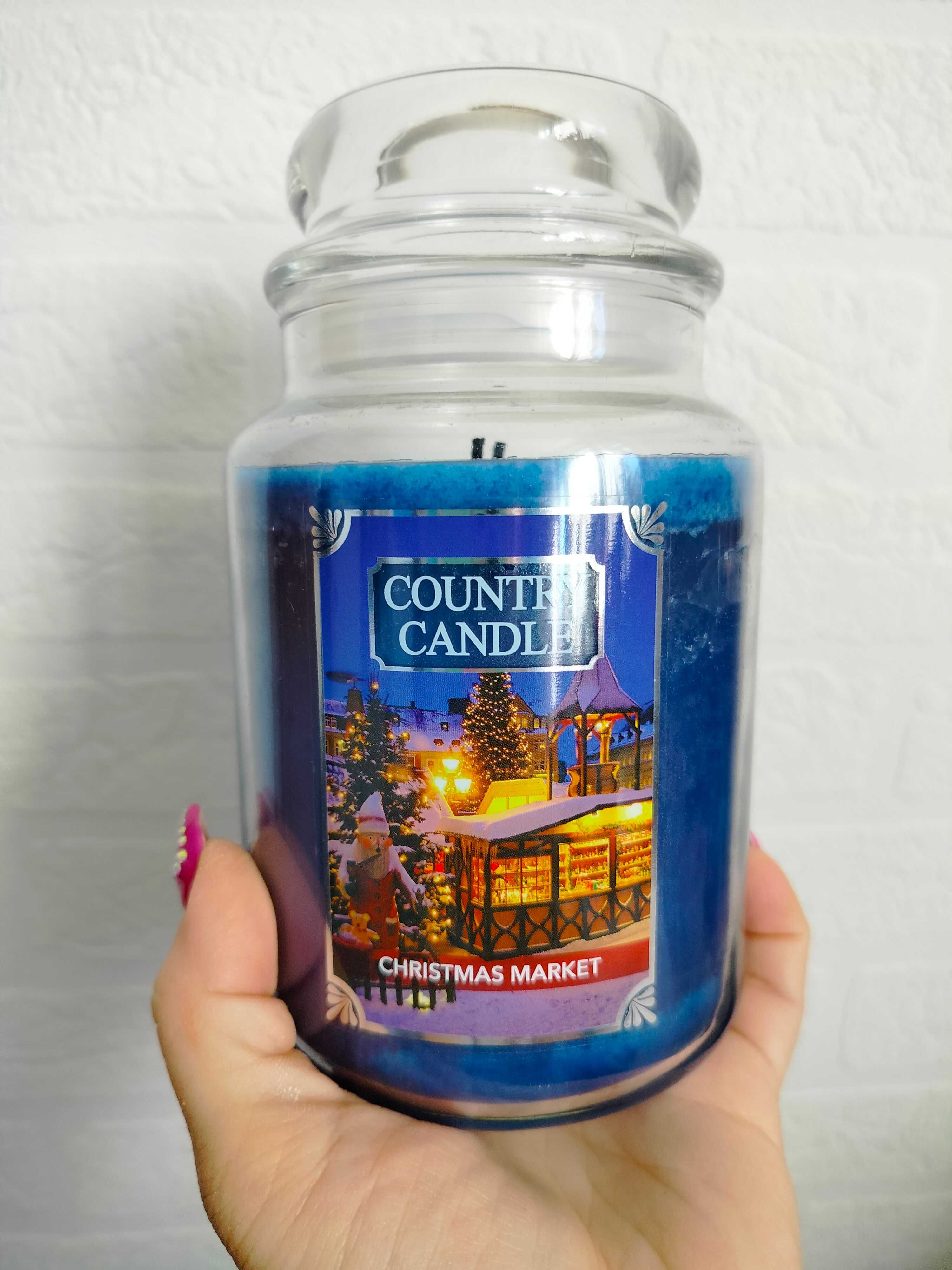 Country Candle Christmas Market mega mocna 652g